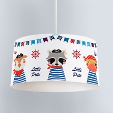 instababyrooms Küçük Cesur Denizci Desenli Çocuk Odası Dijital Baskılı Sarkıt Avize