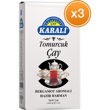 Karali Çay Tomurcuk (Earl grey) Dökme Çay 1000 Gr x 3 Paket