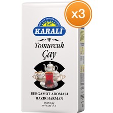 Karali Çay Tomurcuk (Earl grey) Dökme Çay 1000 Gr x 3 Paket