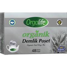 Orgalife Organik Demlik Poşet Earl Grey 48'li