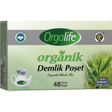 Orgalife Organik Demlik Poşet Çay 48'li