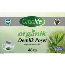 Orgalife Organik Demlik Poşet Çay 48'li