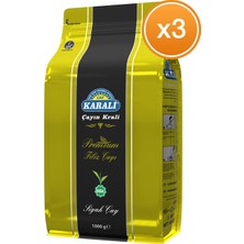 Karali Çay Premium Filiz Dökme Çay 1 Kg x 3 Paket