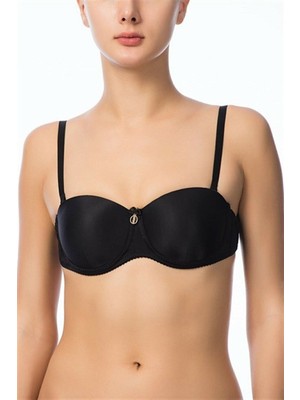 NBB Sırtı Şeffaf Desteksiz Straplez Sütyen Nbb 3616