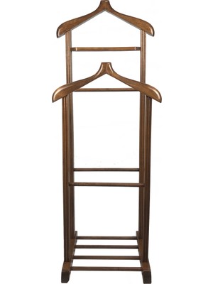 Melada Mobilya Gürgen Çift Tepeli Dilsiz Uşak Cilalı Ceviz Şık Tasarımlı Ofis Aksesuarı