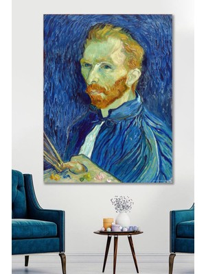 Hediyeler Kapında 50X70 Van Gogh Duvar Kanvas Tablo