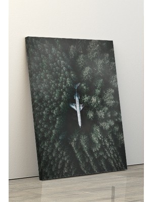 Hediyeler Kapında 70X100 "airliner" Hd Dekoratif Duvar Kanvas Tablo