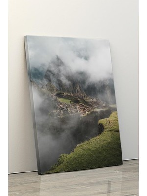 Hediyeler Kapında 70X100 "sis" Hd Dekoratif Duvar Kanvas Tablo