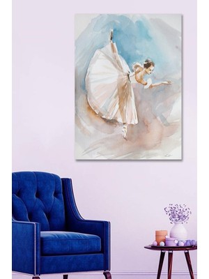 Hediyeler Kapında 90X130 Estetik Kanvas Duvar Tablo Painting