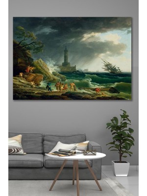 Hediyeler Kapında 90X130 Kaçış Rönesans Duvar Kanvas Tablo