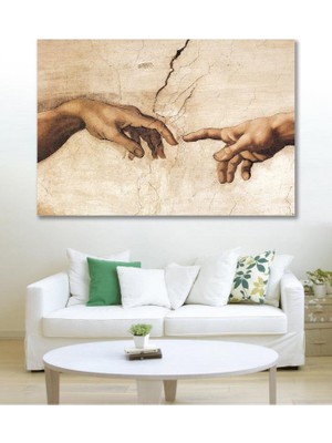 Hediyeler Kapında 100X140 Birleşim Duvar Kanvas Tablo Painting