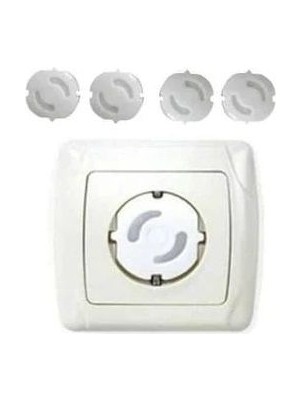 Baby Çocuk Koruyucu Priz Kapağı 6'lı Paket