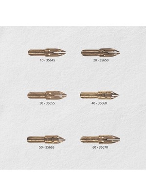 William Mitchell : Scroll Nibs : No 20