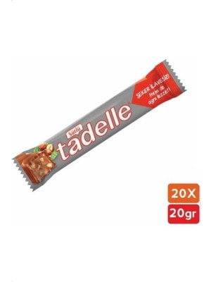 Tadelle Şeker Ilavesiz Çikolata 20 gr x 20 Adet