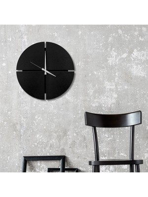 Standarts W'clock Dekoratif Duvar Saati - Minimal Tasarımlar