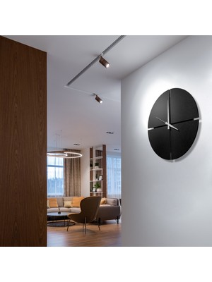 Standarts W'clock Dekoratif Duvar Saati - Minimal Tasarımlar