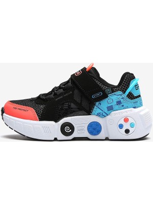 Skechers Gametronix Erkek Çocuk Spor Ayakkabı 402260L BKMT