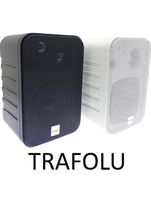 İntec Westa WM-405 Serisi Trafolu/trafosuz Sütun Hoparlörü Siyah/beyaz Siyah-Trafosuz