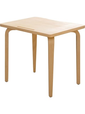 Ens Kids Collection Natürel Ahşap Çocuk Aktivite ve Oyun Masası (2-7 Yaş)