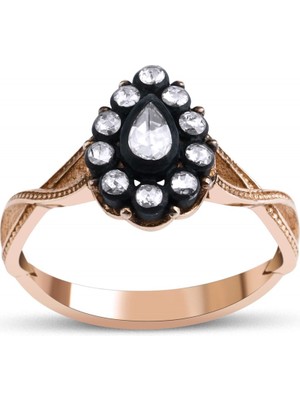 Mas Diamond 0,28 Karat Efsun Elmas Yüzük