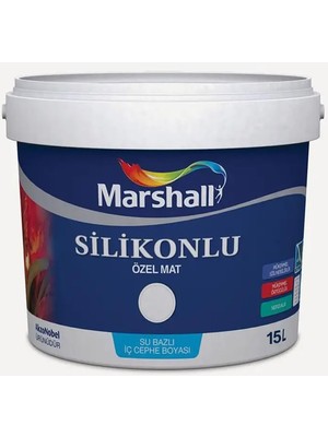 Marshall Silikonlu Özel Mat Zencefil 15 Lt (20 Kg)