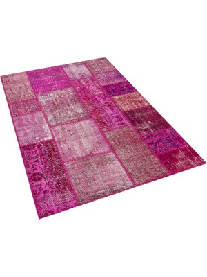 Sempati Halı Patchwork El Dokuma Eskitme Halı 120 x 180 cm 5801