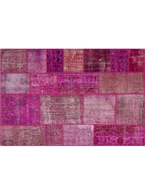 Sempati Halı Patchwork El Dokuma Eskitme Halı 120 x 180 cm 5801