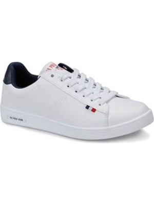 U.S. Polo Assn. Franco Beyaz Laci Erkek Spor Ayakkabı Uspa V3