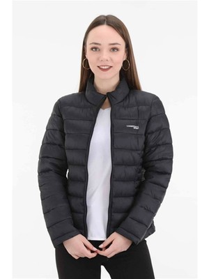 Lumberjack Padded Coat Kadın Şişme Hafif Mont Siyah V8