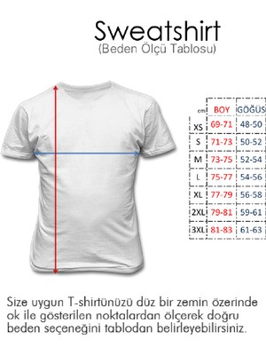 Fly Tshirt Hava Kuvvetleri Erkek Uzun Kollu Sweatshirt - Gri