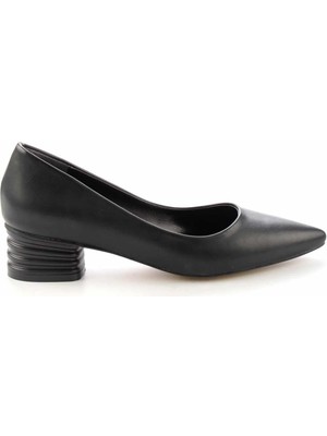 Bambi Siyah Kadın Klasik Topuklu Ayakkabı K018400300