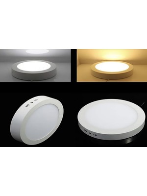 Cata 5271  25W Sıva Üstü LED Panel Yuvarlak Beyaz