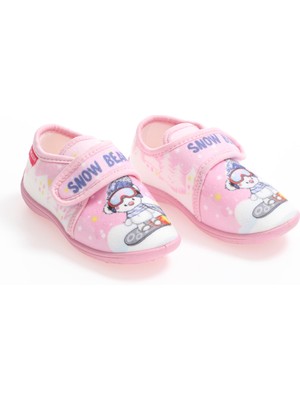 Gezer Kışlık Kız Bebe Panduf Ayakkabı