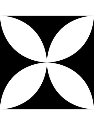 Vitra 15X15 Retromix Siyah-Beyaz Mat Porselen Karo K94845100001VTE0 (0,25 M2)