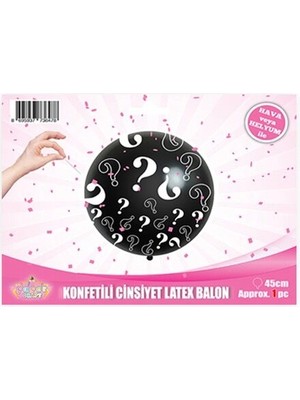 İKM Cinsiyet Partisi Balonu - 18 Inch (45 Cm)