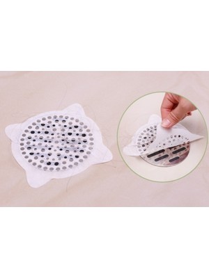Tunga Yapışkan Banyo Gideri Koruyucu 10 Lu Set