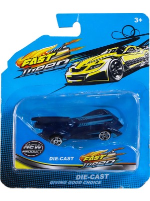 MEGA 1:64 Ölçekli Die-Cast Yarasa Araba