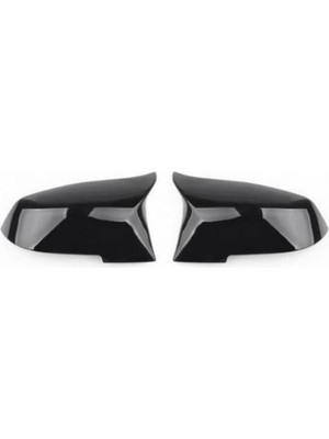 MKG Bmw F30 3 Serisi 2011 - 2019 Yapıştırmalı Yarasa Ayna Kapağı (Piona Black,ithal)