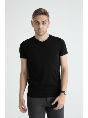 Modaplaza Erkek K.kol V Yk. Tshirt 1202EY01001