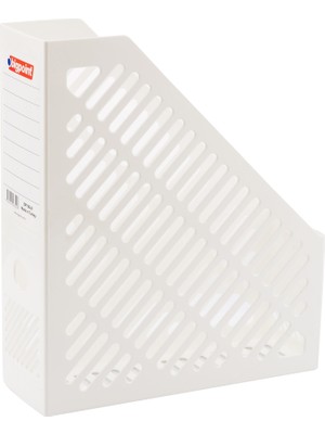 Bigpoint Beyaz Kutu Klasör 25 x 8.2 x 39.5 cm 220 Gram Polistiren Malzeme ile Dayanıklı