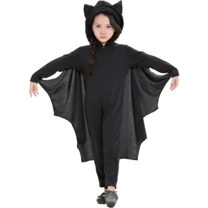 Cadılar Bayramı Kostüm Çocuk Tulum Yarasa Stil Cosplay Kostümleri Sahne Takım Elbise Boyutu: L, Önerilen Yükseklik: 130-140 cm (Yurt Dışından)