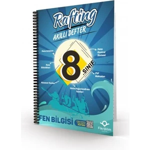 Fikribilim Yayınları 8. Sınıf Fen Bilgisi Rafting Akıllı Defter