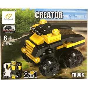 Farbu Oyuncak Farbu Parçalı Setler Inşaat Serisi 2 In 1 Creator Truck SP4651 123-76