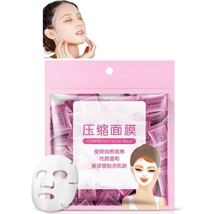 Ipek Kuru Serum Kağıt Maskesi Komprime Sıkıştırılmış 50 Adet