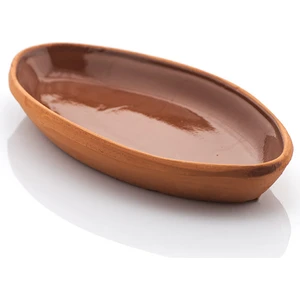 Hazan Store Toprak Oval Tava
