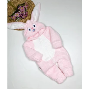 Bebesev Baby Welsoft Fermuarlı Tavşan Tulum