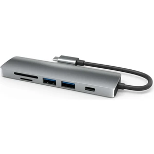 6 In 1 USB Hub Sd USB Type-C Hub HDMI Girişli