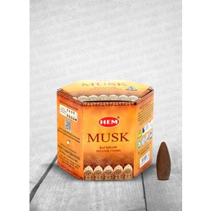 Hem Tütsü Hem Musk Geri Akışlı Konik Tütsü 40 Adet