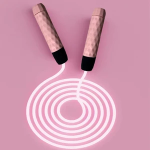 SW Future LED Şeffaf Fiber Optik Işıklı Ayarlanabilir Atlama Ipi (Yurt Dışından)