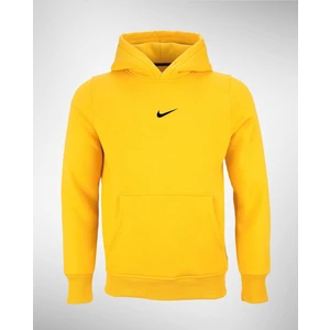 Amor Man Kapüşonlu Göğüs Baskılı Içi Komple Pamuk 4 Iplik Tam Kışlık Oversize Erkek Sweatshirt